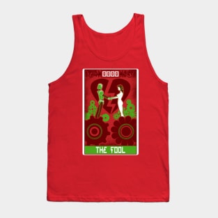 Robo Tarot: The Fool v3 Tank Top